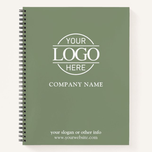 Cuaderno Custom Business Logo & Branding Promotional Gift (Anverso)