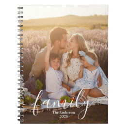 Cuaderno Custom Family Photo – Personalized Last Name 