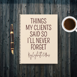 Cuaderno Custom Funny Graduation Journal Gift for Lawyers