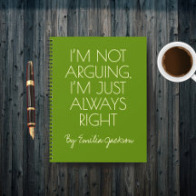 Custom Funny Lawyer Journal for Graduation Gift