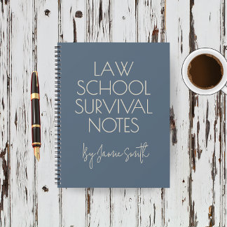 Cuaderno Custom Funny Legal Notebook for Future Lawyer Gift