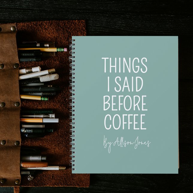 Cuaderno Custom Funny Nurse Gift & Medical Coworker Journal (Personalized Coffee Quote Notebook for Medical Staff, Coworkers & Friends)