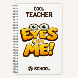 Cuaderno Custom Funny Teacher Gifts  Personalized by School