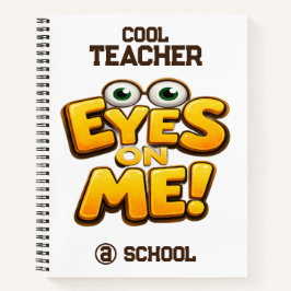 Cuaderno Custom Funny Teacher Gifts  Personalized by School