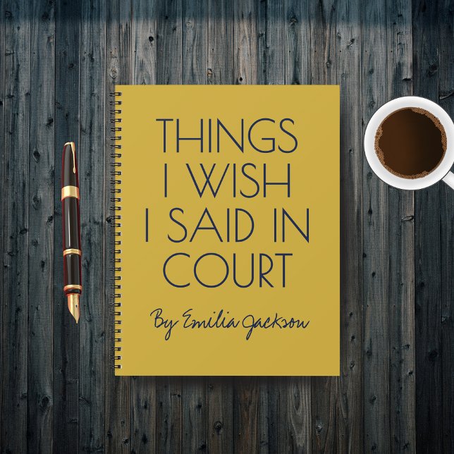 Cuaderno Custom Lawyer Journal for Attorneys & Law Students (Custom Legal Notebook for Lawyers — Funny Law Gift for Attorneys, Paralegals & Graduates)