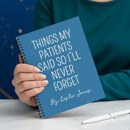 Cuaderno Custom Medical Journal — Funny Nurse Notebook Gift