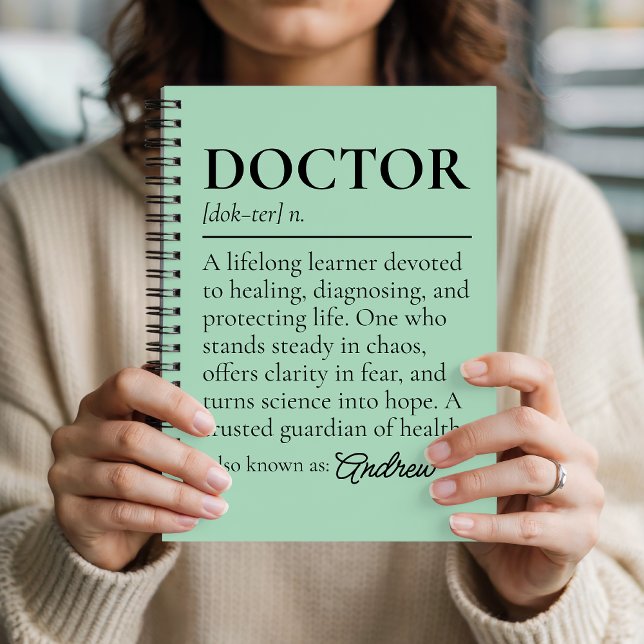 Cuaderno Custom Medical Journal Gift for Doctors Graduates (Personalized Doctor Journal Graduation Gift for Doctors Medical Professionals and Coworkers)