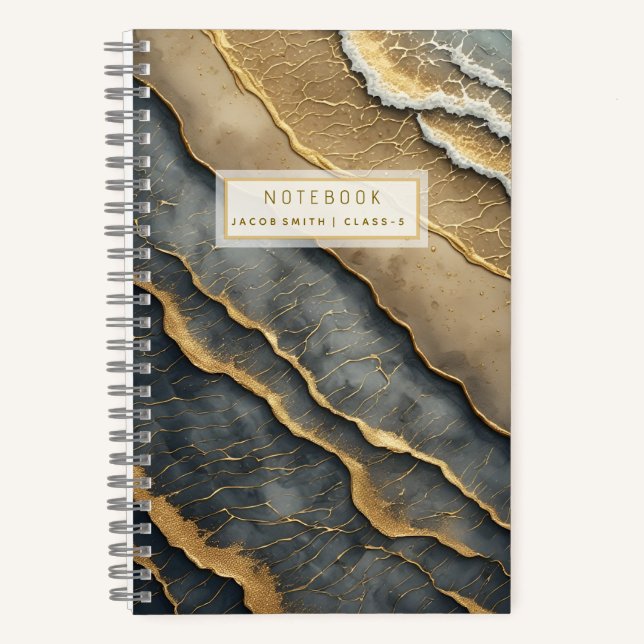 Cuaderno Custom Name Gift Spiral Notebook Softcover (Anverso)