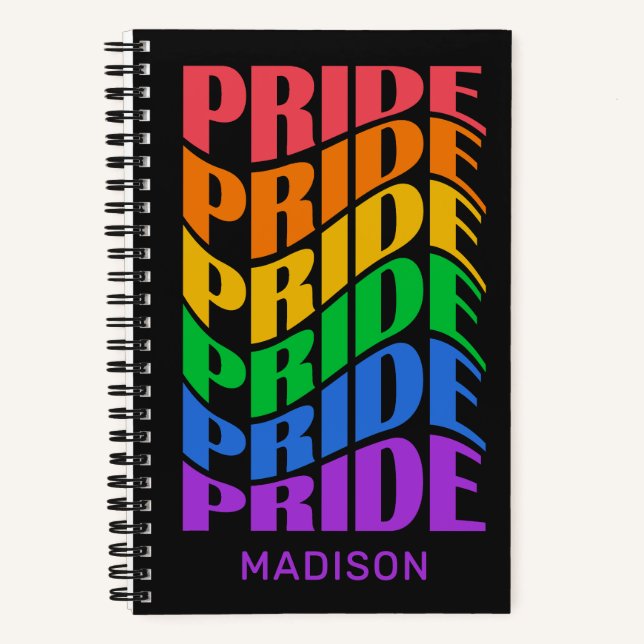 Cuaderno Custom Name Pride (Anverso)