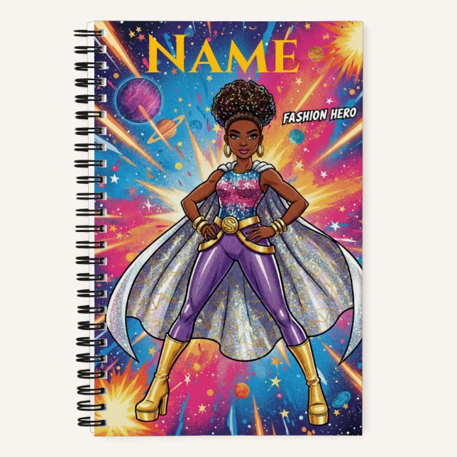 Cuaderno Custom Name Supernova Style (Anverso)