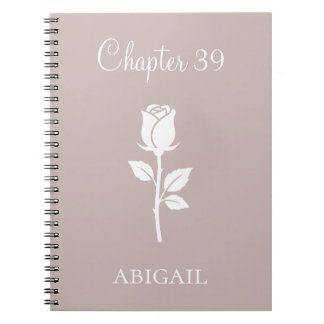 Cuaderno Custom New Chapter June Rose Birth Flower