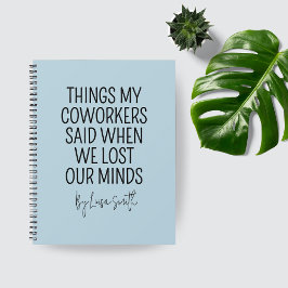 Cuaderno Custom Nurse Journal, Funny Hospital Coworker Gift