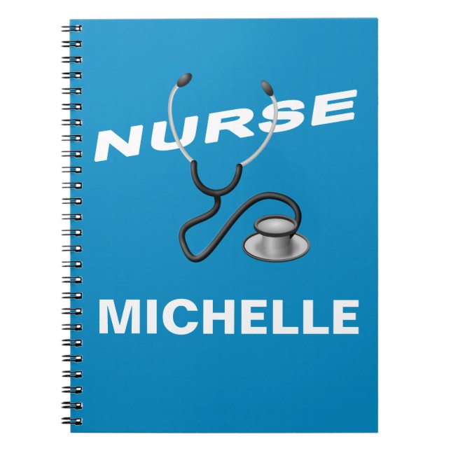 Cuaderno Custom Nurse Name (Frente)