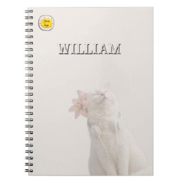 Cuaderno Custom photo cat pet  notebook