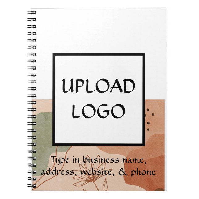 Cuaderno Custom Salon Logo Notebook for Hair Stylist, Nail (Frente)