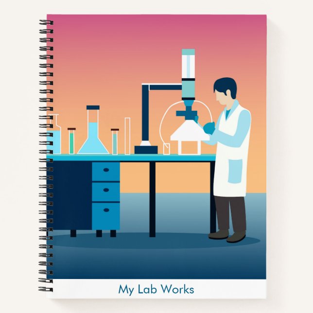 Cuaderno Custom Science Lab Student  (Anverso)