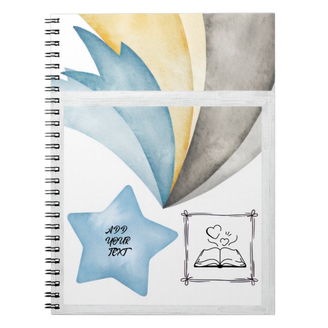 Cuaderno Custom Spiral Photo Notebook (Frente)