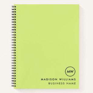 Cuaderno Custome Mínimo Monograma