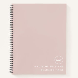 Cuaderno Custome Mínimo Monograma