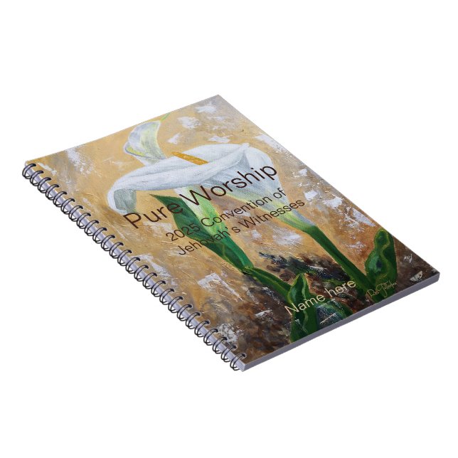 Cuaderno Customizable 2025 JW Convention  (Lado Derecho)