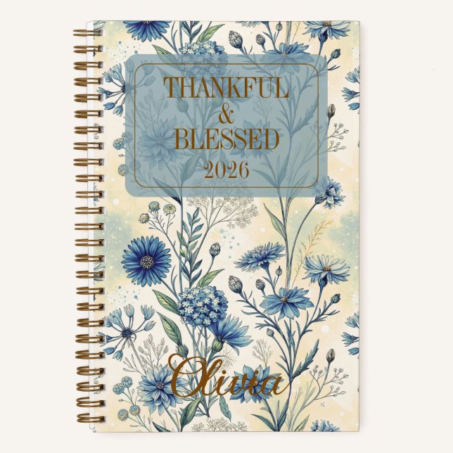 Cuaderno Customizable Gratitude Affirmations for Women (Anverso)