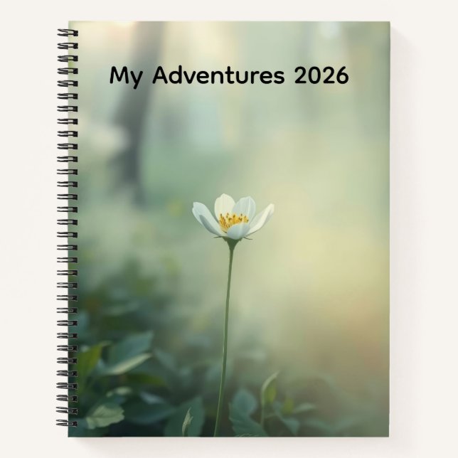 Cuaderno customizable Nature adventure journal (Anverso)