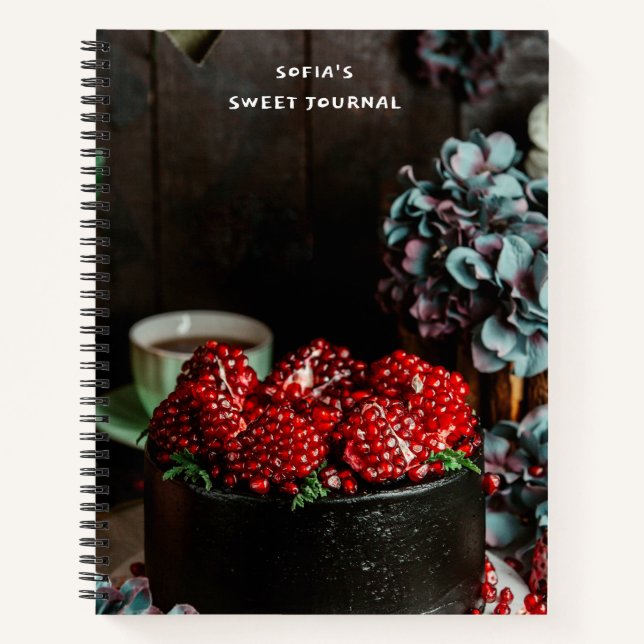 Cuaderno Customizable notebook for pastry recipes (Anverso)
