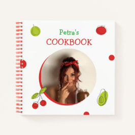 Cuaderno Customizable Recipe Book  (Your Photo) 