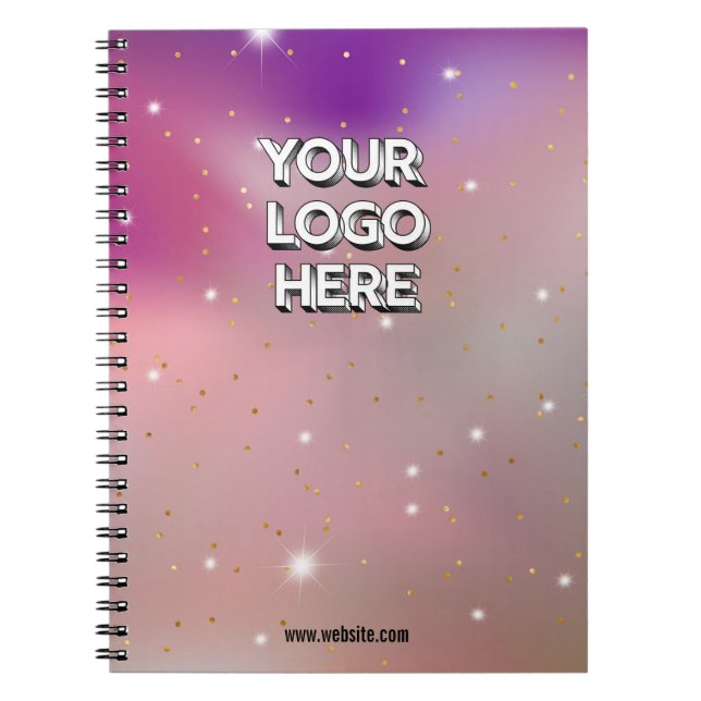 Cuaderno Customizable Your Logo Here (Frente)