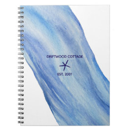 Cuaderno Customized Beach Cottage Info / Guest Notebook