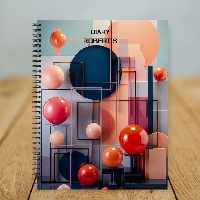 Cuaderno Customized Modern Art Notebook  (Subido por el creador)
