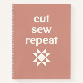 Cuaderno Cut Sew Repeat Quilter's