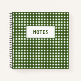 Cuaderno Cuta Carreras Portátil Verde y Blanco