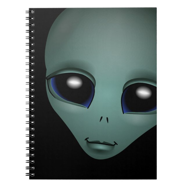 Cuaderno Cuta de Diario Alien ET Portátiles Diario Sketchpa (Frente)