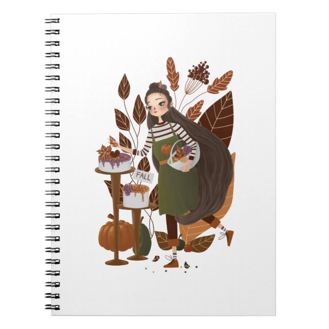 Cuaderno Cute Autumn Baker (Frente)