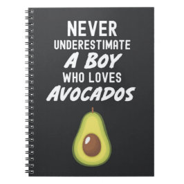 Cuaderno Cute Avocado Gifts For Boys Guacamole For Kids