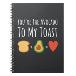 Cuaderno Cute Avocado Themed Gifts For Her Heart For Him