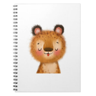 Cuaderno Cute baby leopard Spiral Photo Notebook