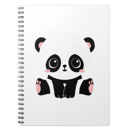 Cuaderno Cute Baby Panda