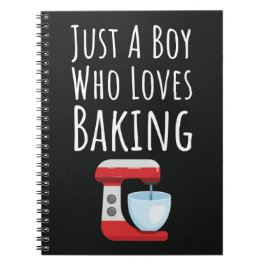 Cuaderno Cute Baker Cards For Baby Boys Kids Baking Lover