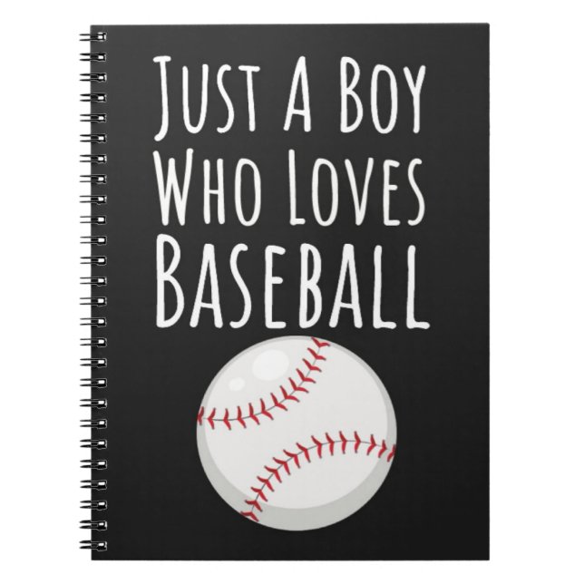 Cuaderno Cute Baseball Gifts For Baby Boys Kids Player Fan (Frente)