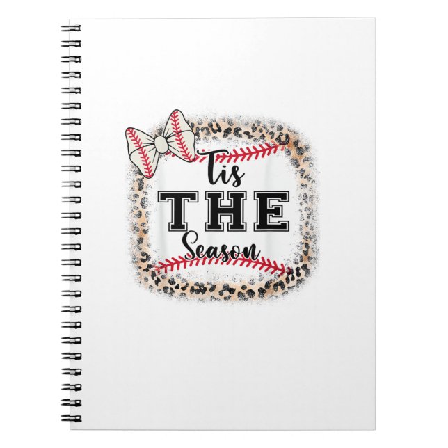Cuaderno Cute Baseball Tis The Season Mom Sister Toddler Gi (Frente)