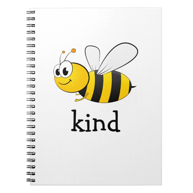 Cuaderno Cute Bee Kind (Frente)