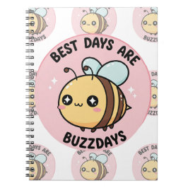 Cuaderno Cute Bee Notebook – Kawaii Bumblebee Journal