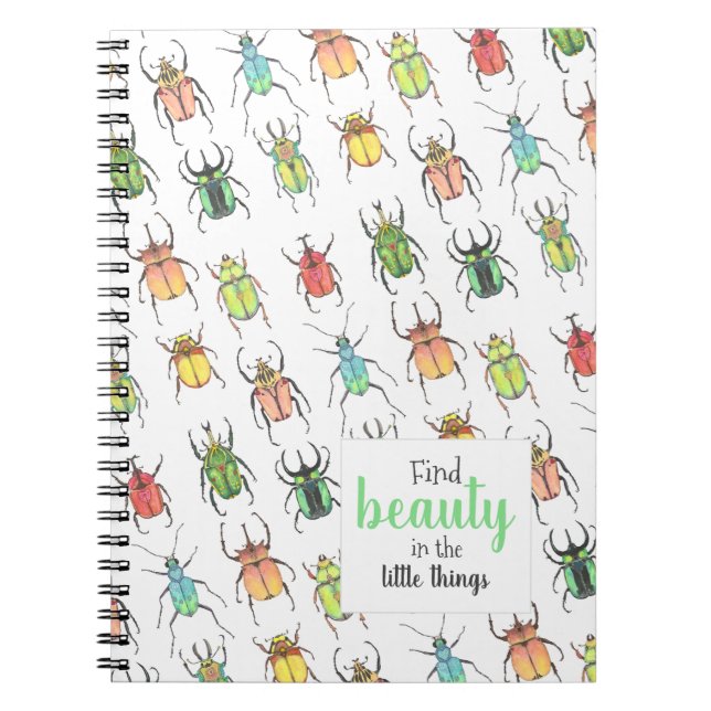 Cuaderno Cute Beetles (Frente)