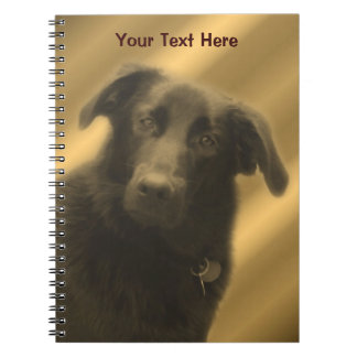 Cuaderno Cute Black Lab Mix Dog