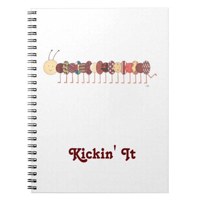 Cuaderno Cute Blank Notebook-Caterpillar #2-Erin Brie Art N (Frente)