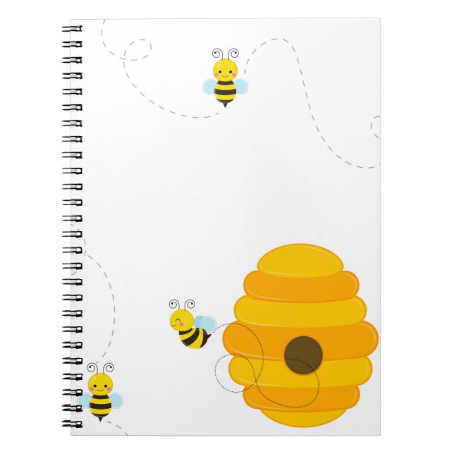 Cuaderno Cute Bumblebee Notebook (Frente)