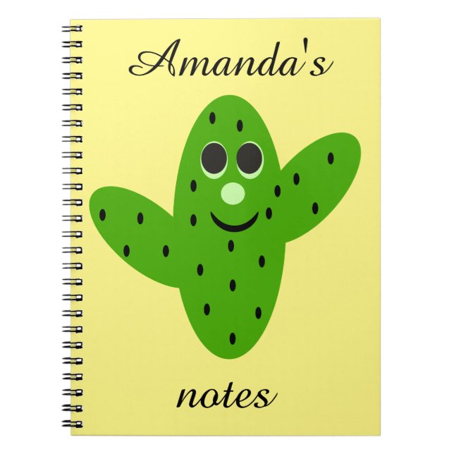 Cuaderno Cute Cactus (Frente)