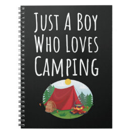 Cuaderno Cute Camping Gifts For Baby Boys Kids Camper Lover